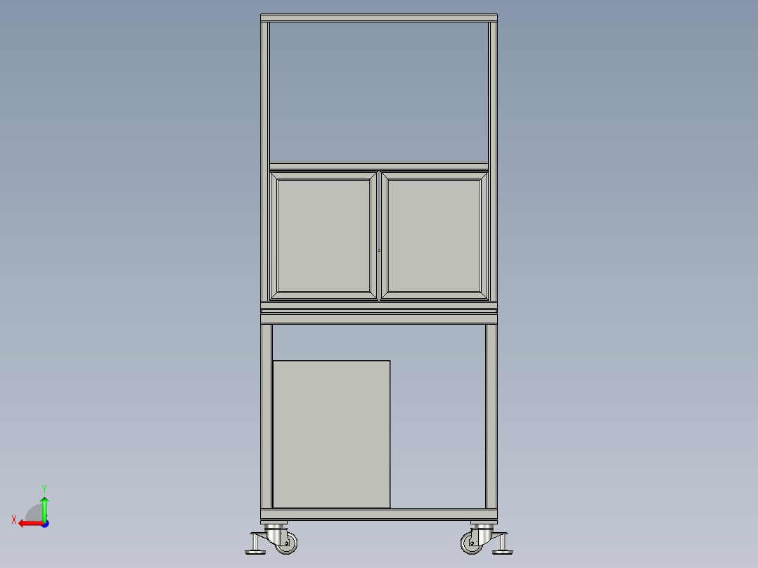 薄型纸皮真空吸附工装后视图