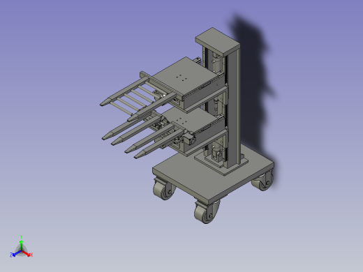新零售用货物升降装置
