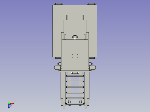 新零售用货物升降装置俯视缩略图