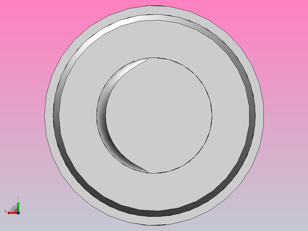 BSH精密研磨系列精密滚珠丝杠[BSHR2005-3]后视图