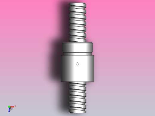 BSH精密研磨系列精密滚珠丝杠[BSHR2005-3]俯视缩略图