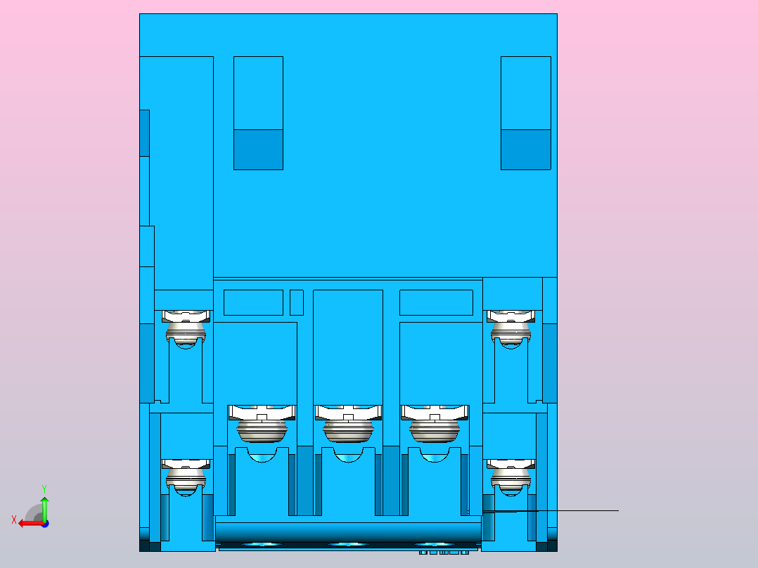 接触器S-T25三菱电机后视图