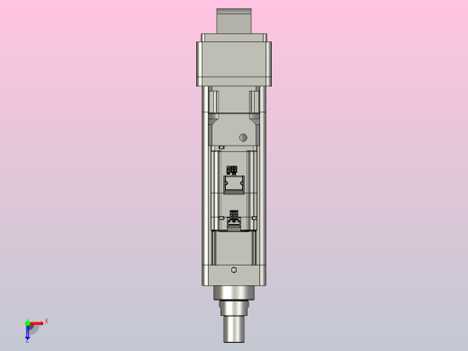 轻载电动缸TPA-ESR100-3210C-L100-MR-CA-W-P75-JX-C3俯视缩略图