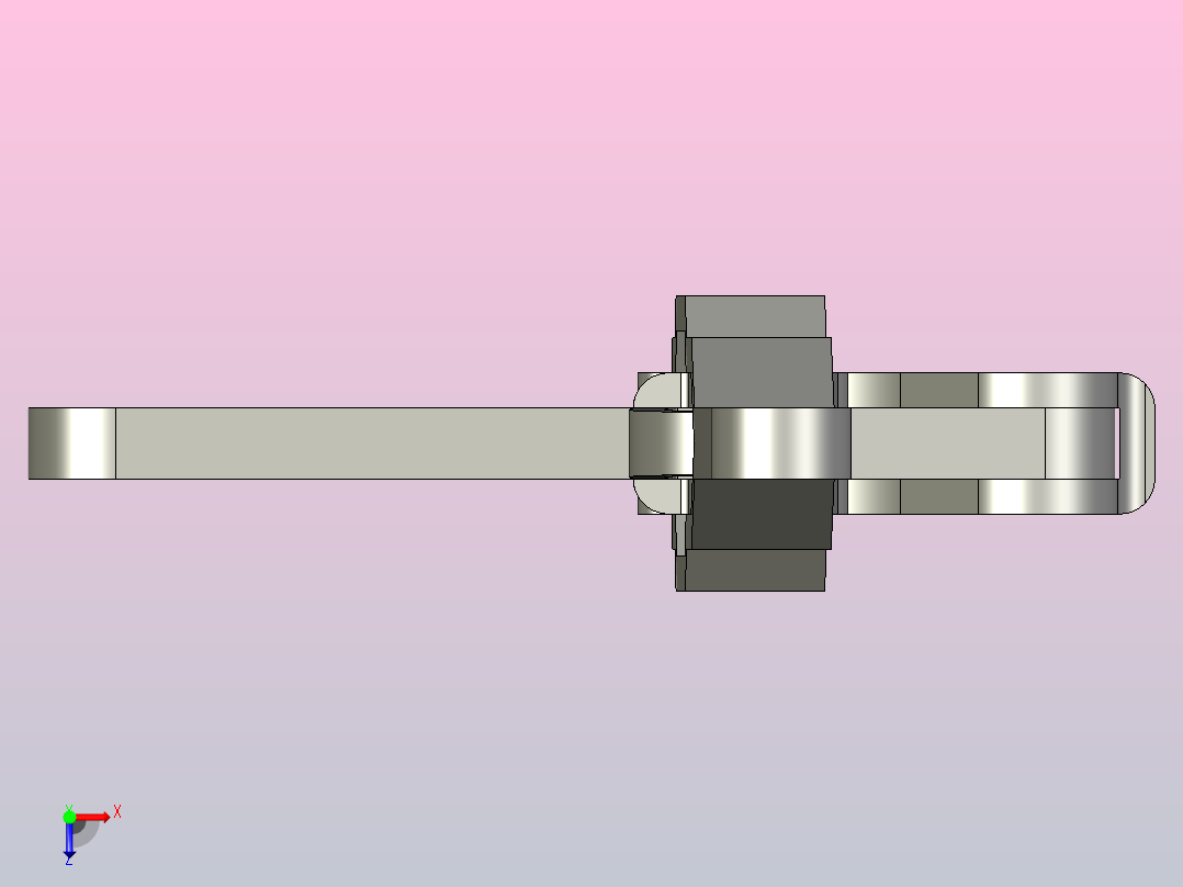 快速夹钳HS-12145.igs俯视图