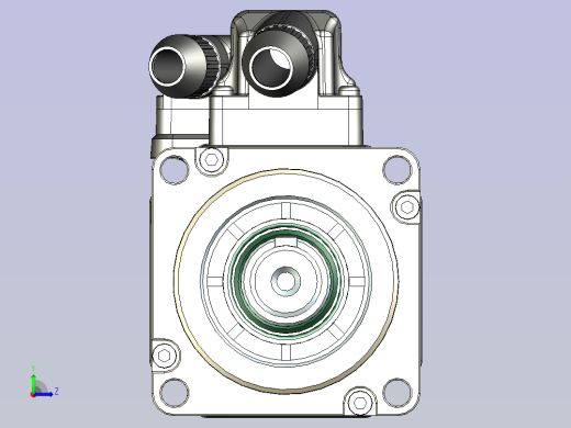 JSCC精研伺服减速电机 60mht1左视缩略图