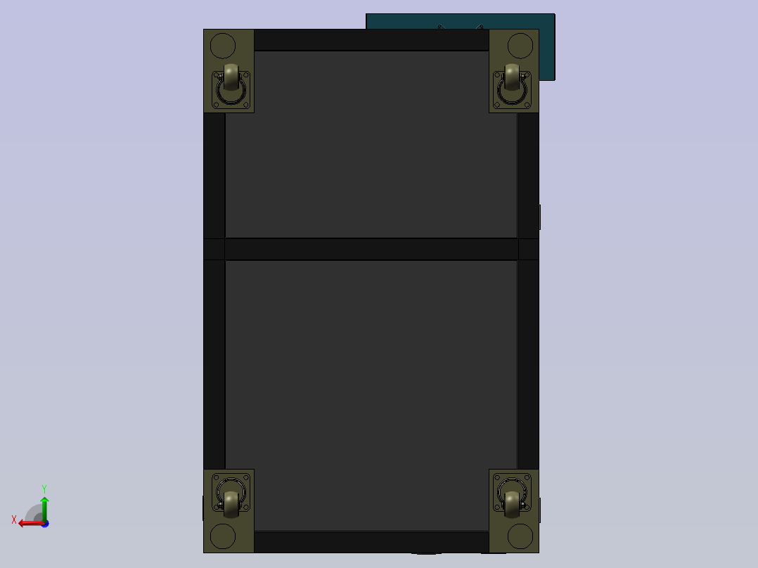 双轴马达磁性检测机 sw18后视图