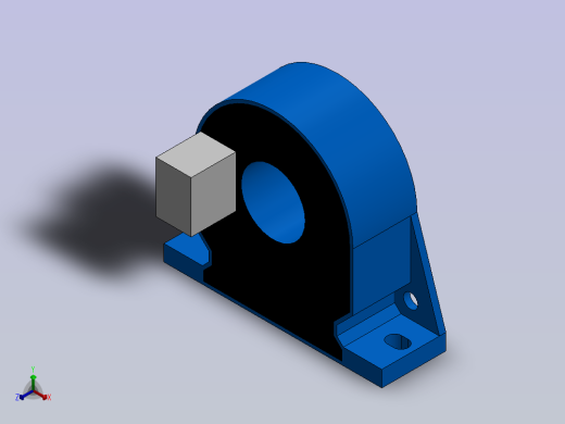 霍尔出线传感器PMC-DCT-50A正等轴测缩略图