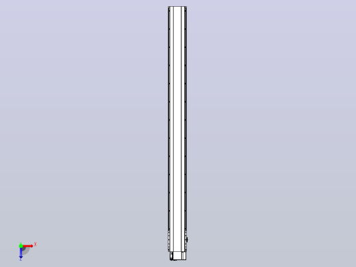 皮带直线轴半封闭可选导轨TPA-HNB-202D-140-L2350-RP-C-P75-N3俯视缩略图
