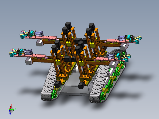 草莓采摘机（SW+CAD+说明书）