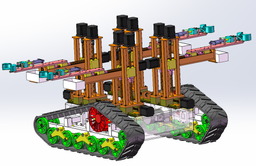 草莓采摘机（SW+CAD+说明书）缩略图