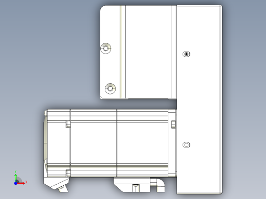 皮带直线轴半封闭可选导轨TPA-HNB-85S-90-L1650-RP-C-P20-N3前视缩略图
