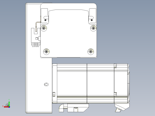 皮带直线轴半封闭可选导轨TPA-HNB-85S-90-L1650-RP-C-P20-N3后视缩略图