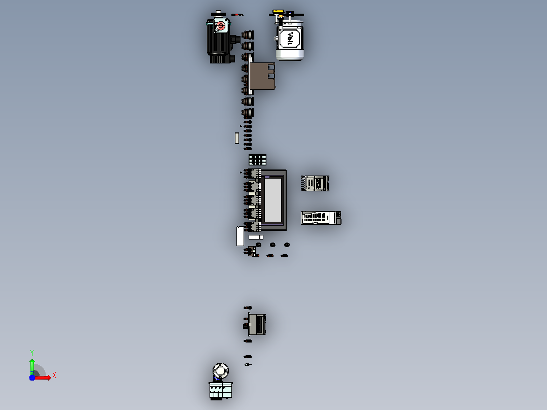 PLC 培训数据集 (PLC 教育数据集)前视图