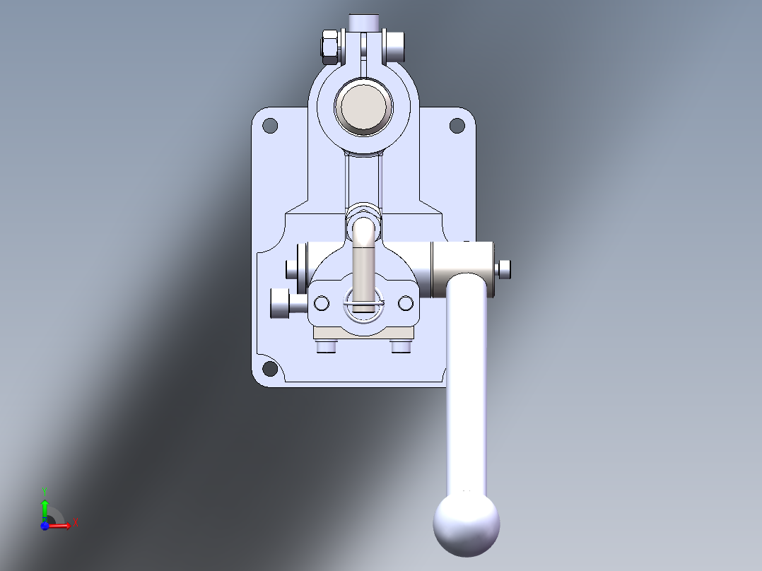 手动压力机 SW2016前视图