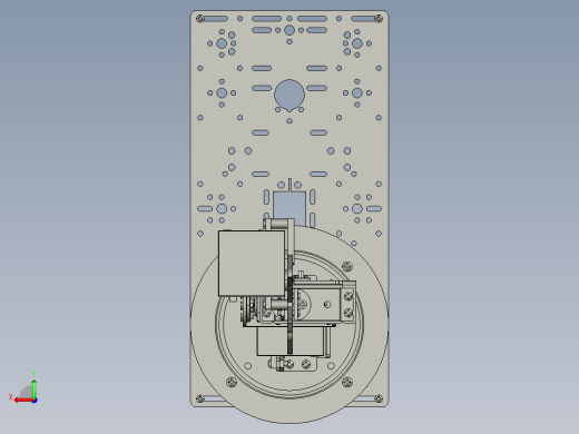 6自由度旋转云台机械臂组装资料及图纸后视缩略图