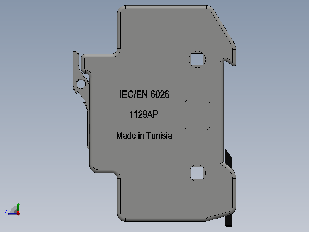 ETD49变压器右视图