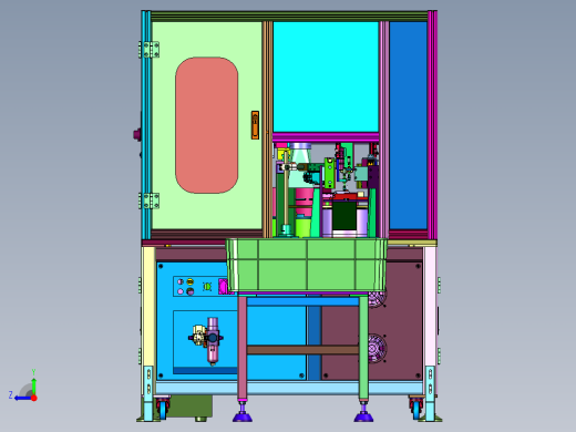 电动车总成插头镭射刻字机右视缩略图