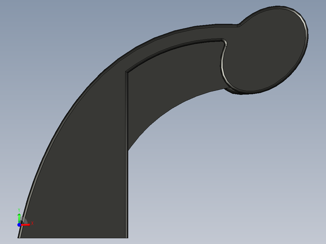 型材-KJN MACHINE HANDLE KJN092008前视图