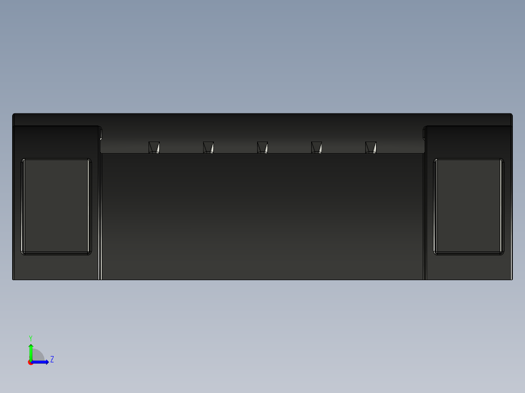 型材-KJN MACHINE HANDLE KJN092008左视图