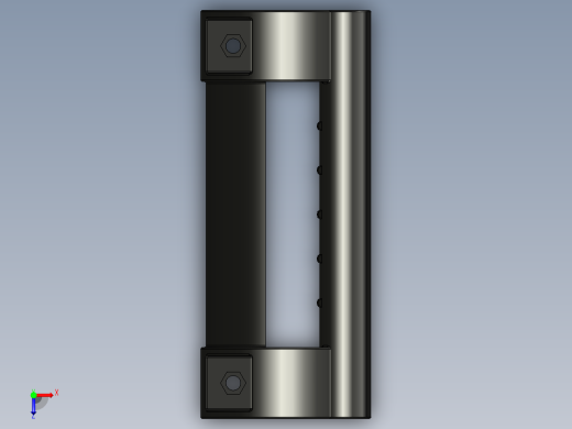 型材-KJN MACHINE HANDLE KJN092008俯视缩略图