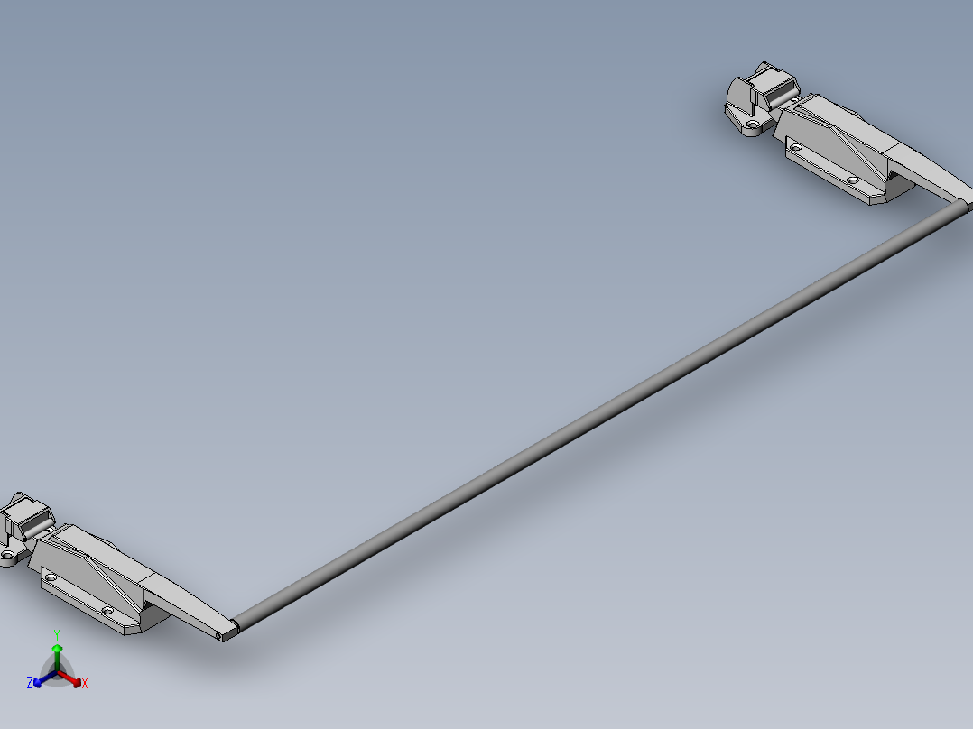 1178联动门锁[TSY1-0711-2A]主视图