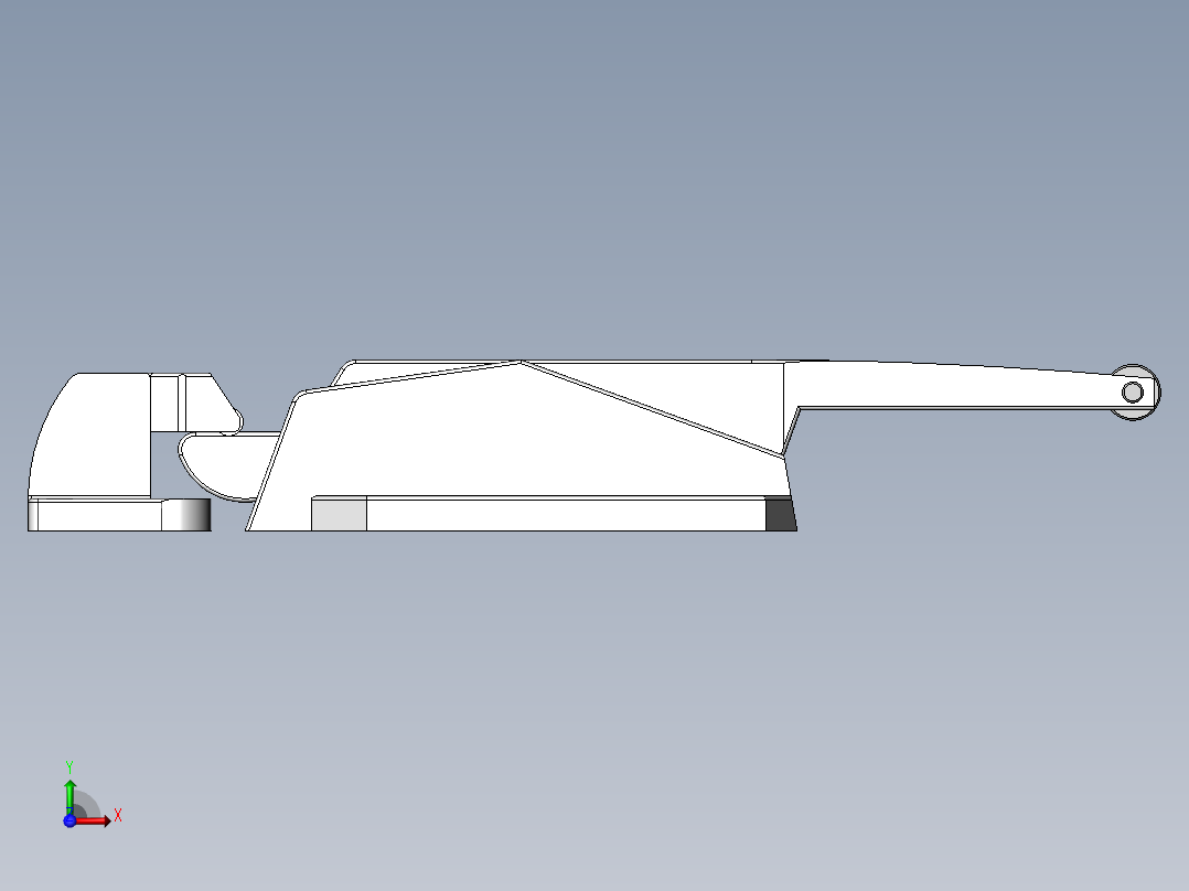1178联动门锁[TSY1-0711-2A]前视图