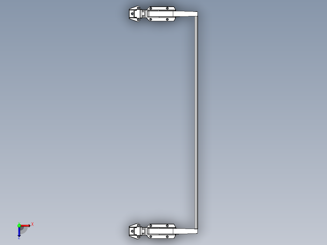 1178联动门锁[TSY1-0711-2A]俯视图