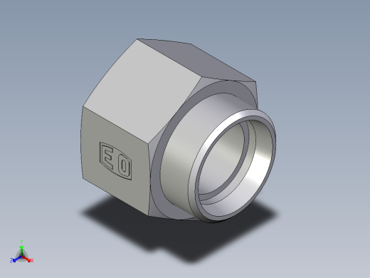 卡套式工业通用硬管接头EO_Swivel_connector_GAI35LR71X