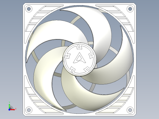 Arctic P14 140mm风扇前视缩略图