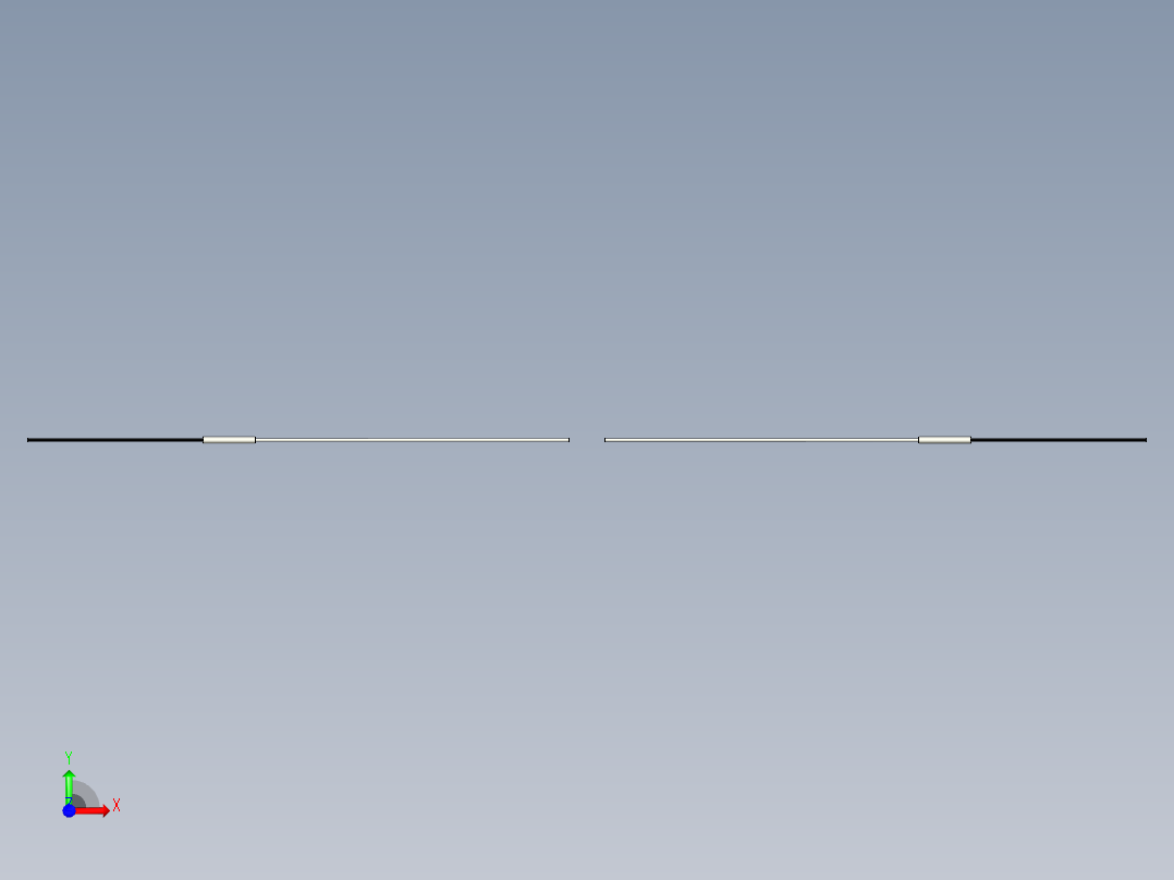 光纤元件对射型FT-210Q-L前视图