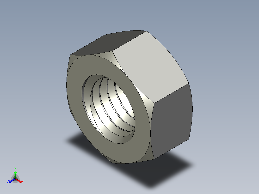 公制六角螺母-Metric Hex Nuts M7 x 1mm Thread