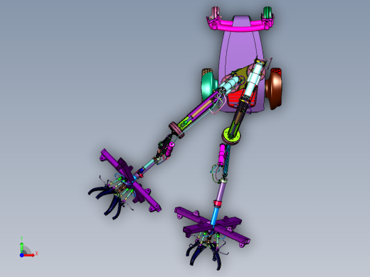 外星探索抓手小车前视缩略图