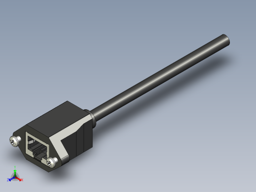 电脑数码接头 (17)正等轴测缩略图