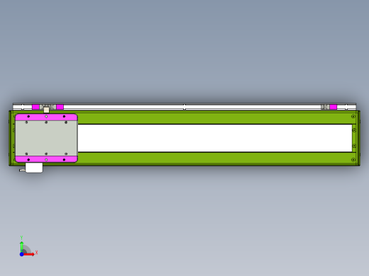 威洛博LC系列3d模型模组LC14S1Y-S700前视缩略图