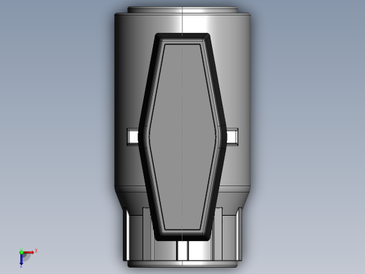 PVC公制管件-25 Ball Valve俯视缩略图