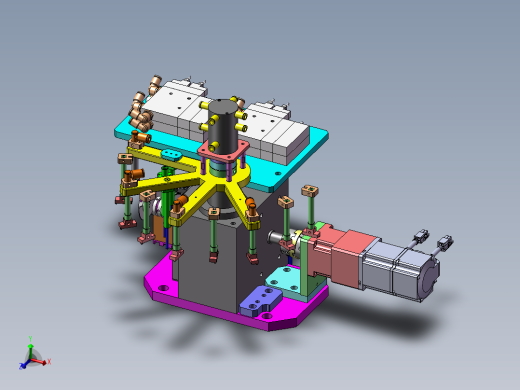 分割器转盘搬运模组