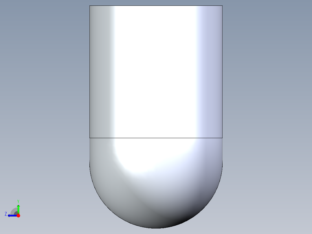 CPVC管件05-Sch80_90Elbow_SxS_9806-002_0.25in右视图
