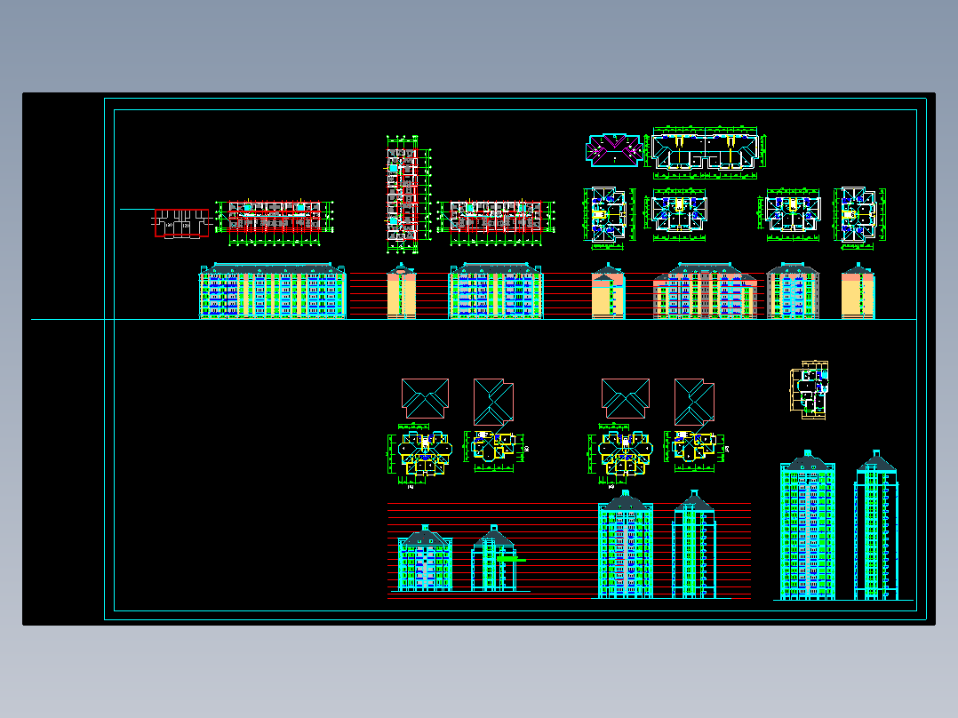 住宅立面设计图