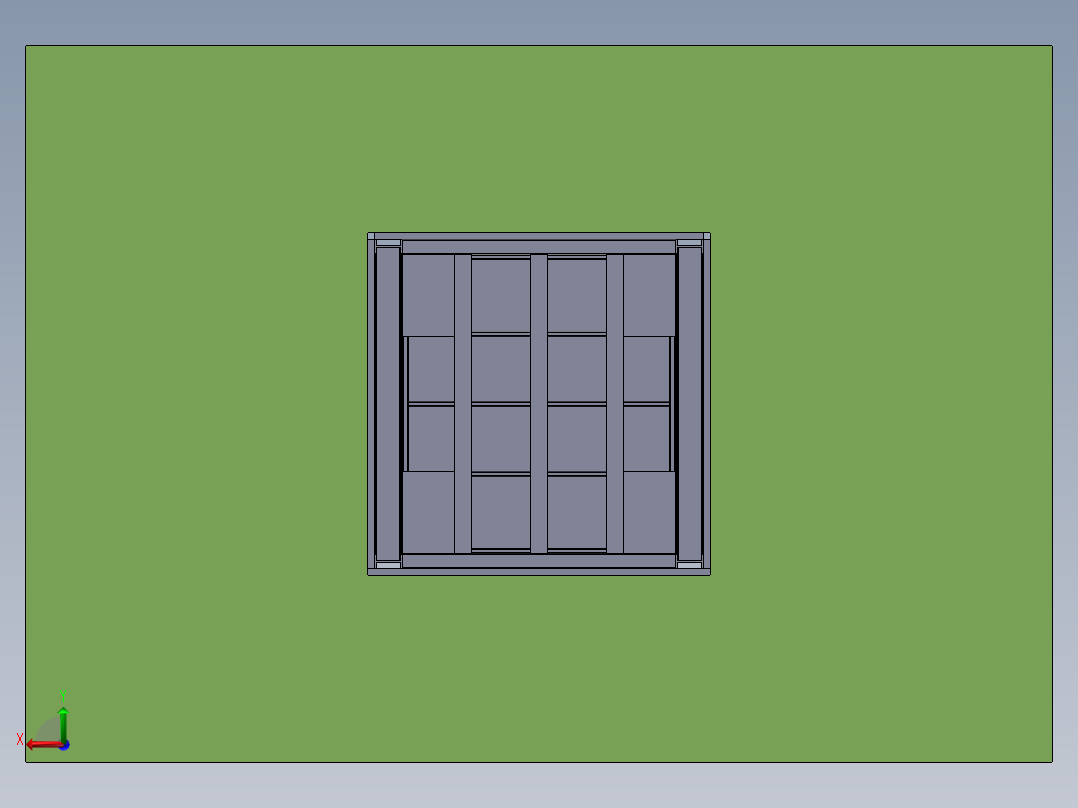 油压升降机sw18可编辑后视图