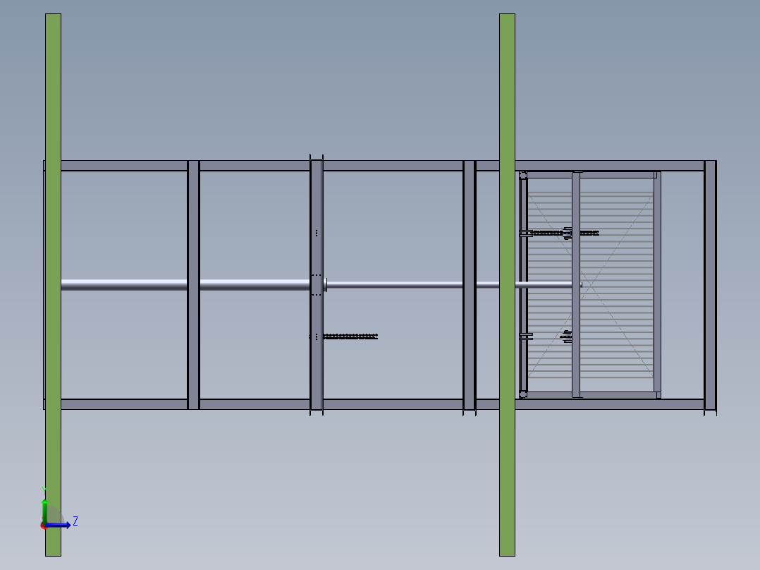 油压升降机sw18可编辑左视图