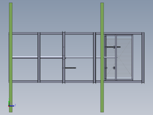 油压升降机sw18可编辑左视缩略图