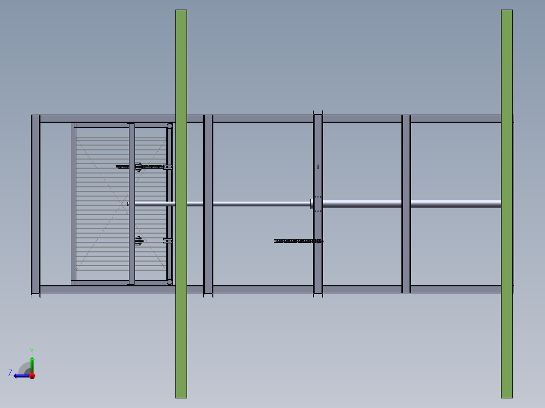 油压升降机sw18可编辑右视图