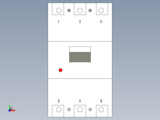 人民电器集团 RDM1-63L 3P前视缩略图