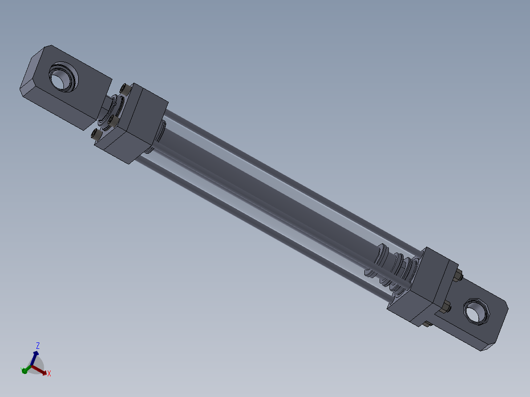 横拉杆液压缸63x45x430 mm