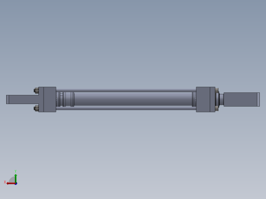横拉杆液压缸63x45x430 mm后视缩略图