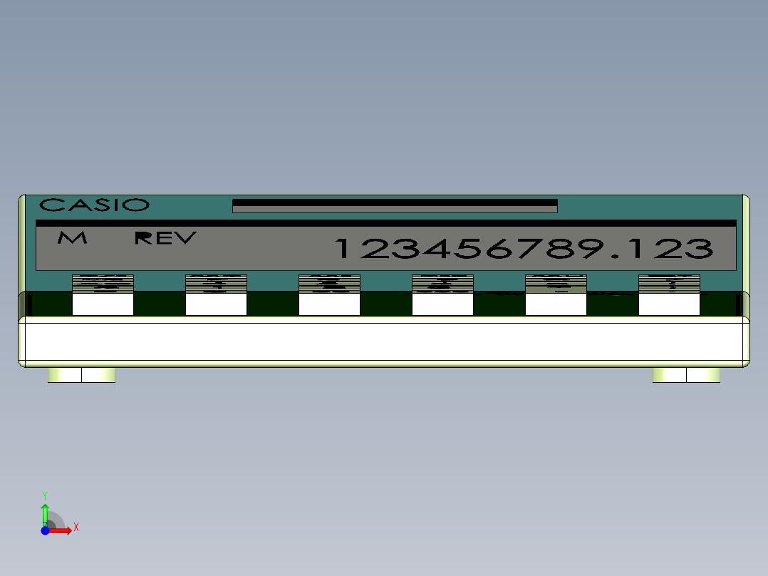 计算器(26)前视图