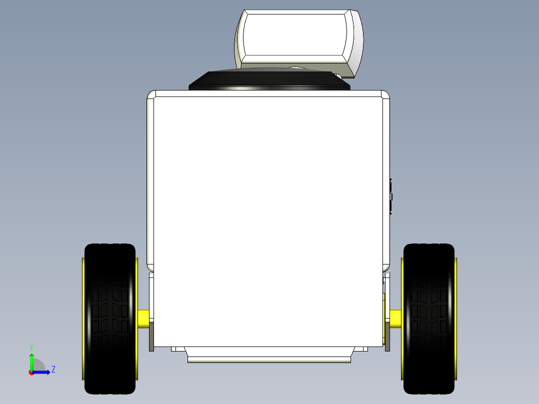 B3003967-智能识别汽车无人驾驶左视图