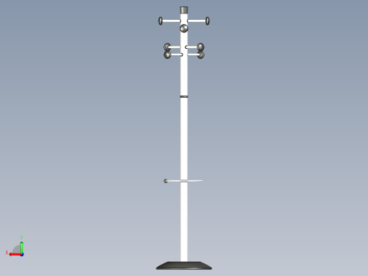 A2005084-衣帽架后视缩略图