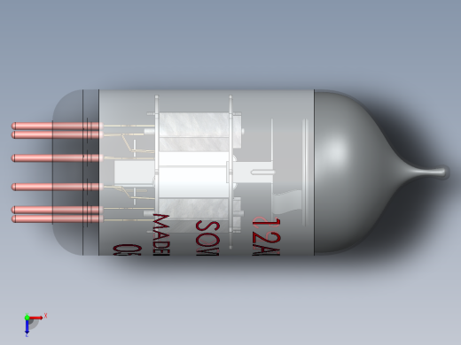 真空管俯视缩略图