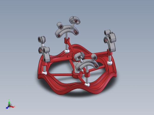 旋转木马圆柱凸轮机构  xt
